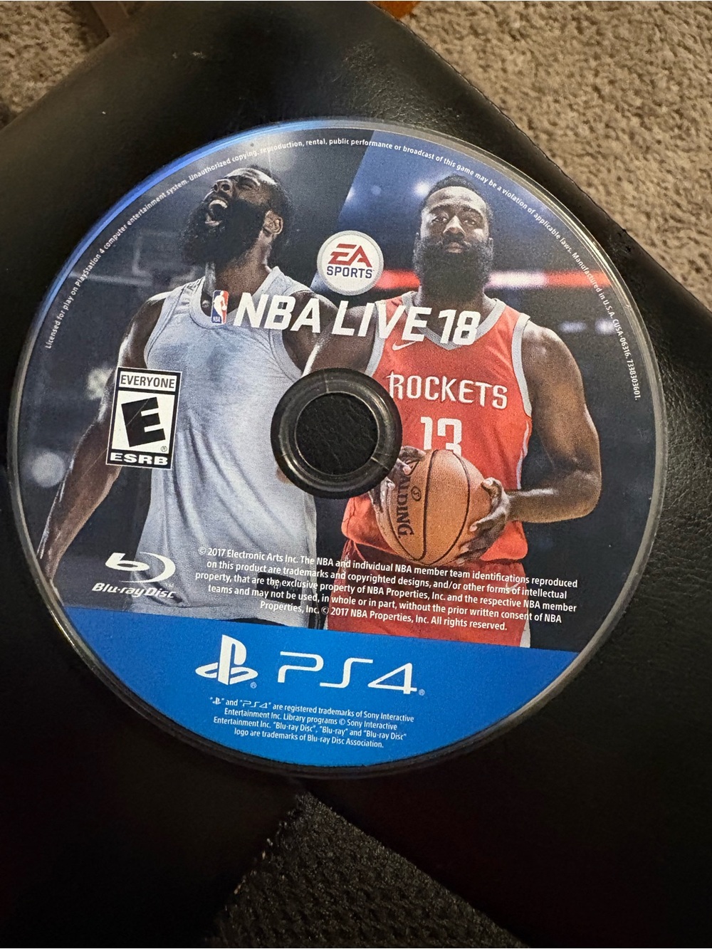 NBA Live 18,Nba live 16,PS5 NBA 2k24 that comes in a fifa 18 case